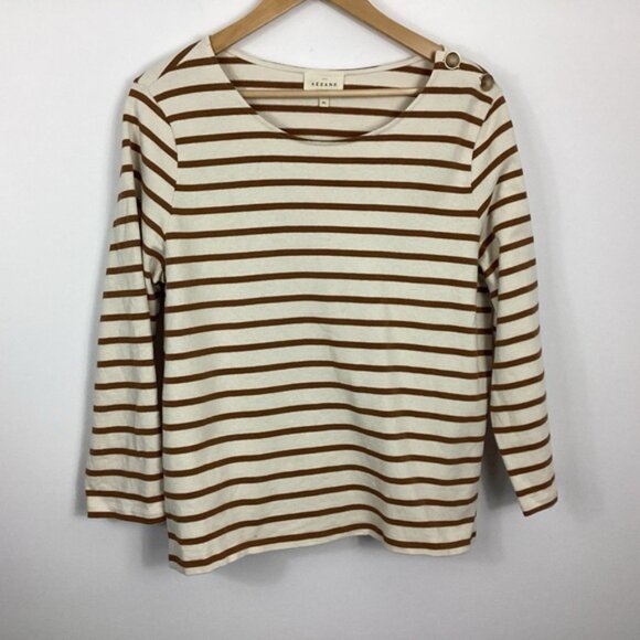 Sezane Tops - Sézane Colette Mariniere Size XL